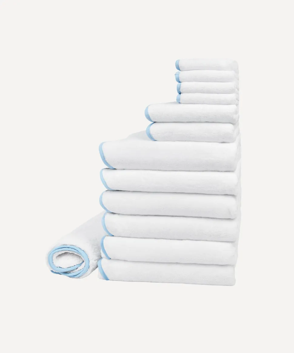 Amelia Scalloped Bath Towel Large Family Bundle