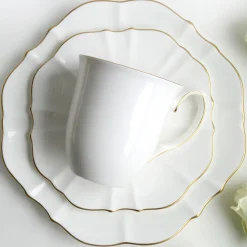 Amelie Brushed Gold Bread and Butter Plate