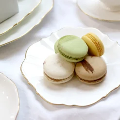 Amelie Brushed Gold Bread and Butter Plate