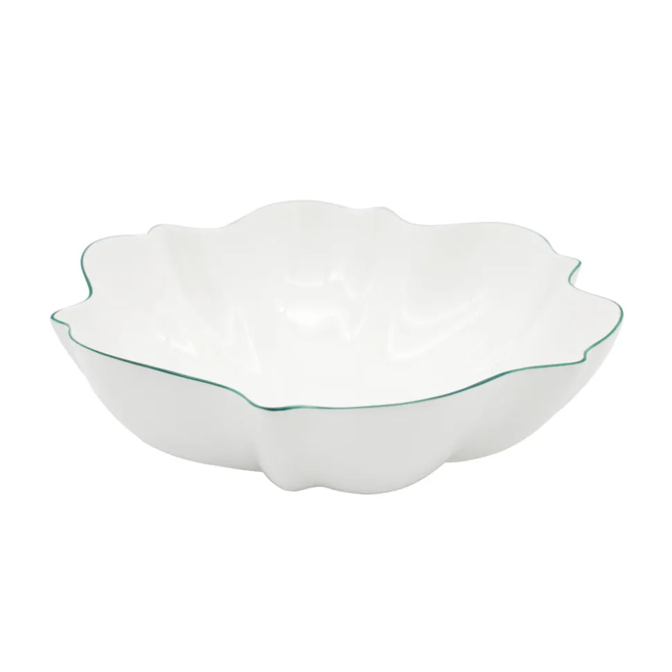 Amelie Forest Green Serving Bowl
