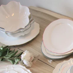 Amelie Forest Green Serving Bowl