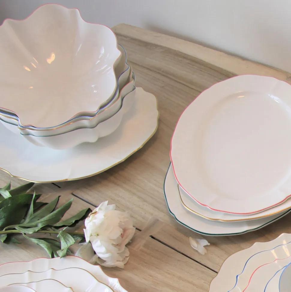 Amelie Forest Green Serving Bowl