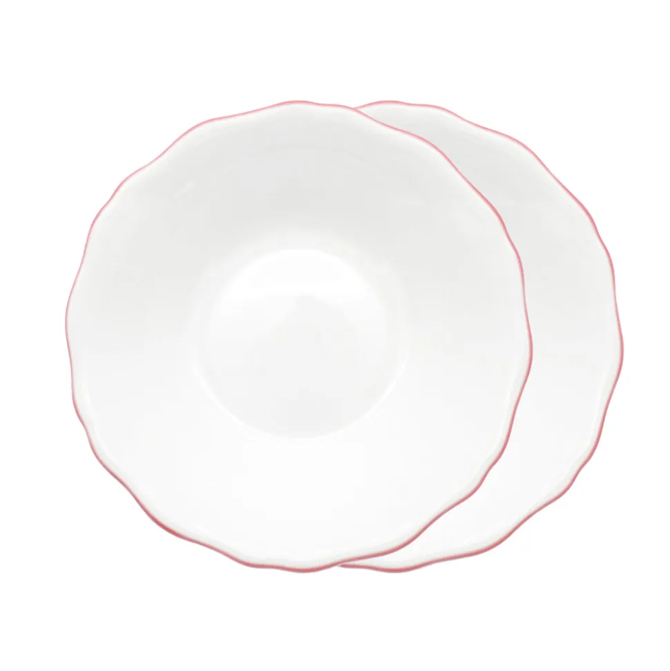 Amelie Roseate Set of 2, Soup / Pasta Bowl