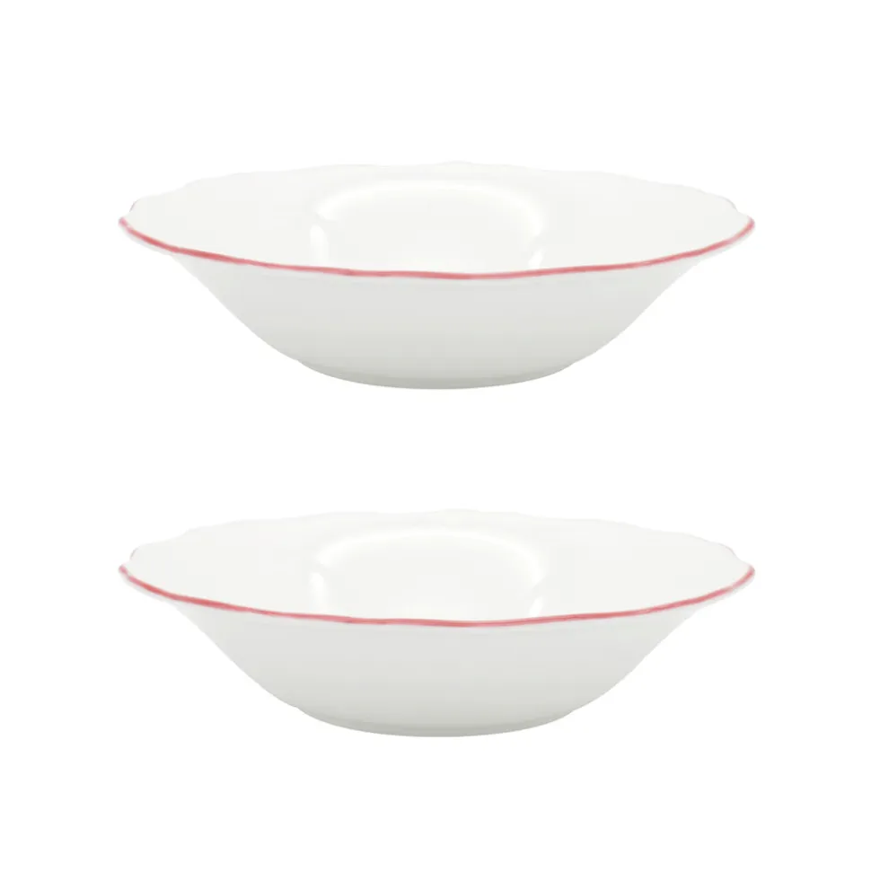 Amelie Roseate Set of 2, Soup / Pasta Bowl