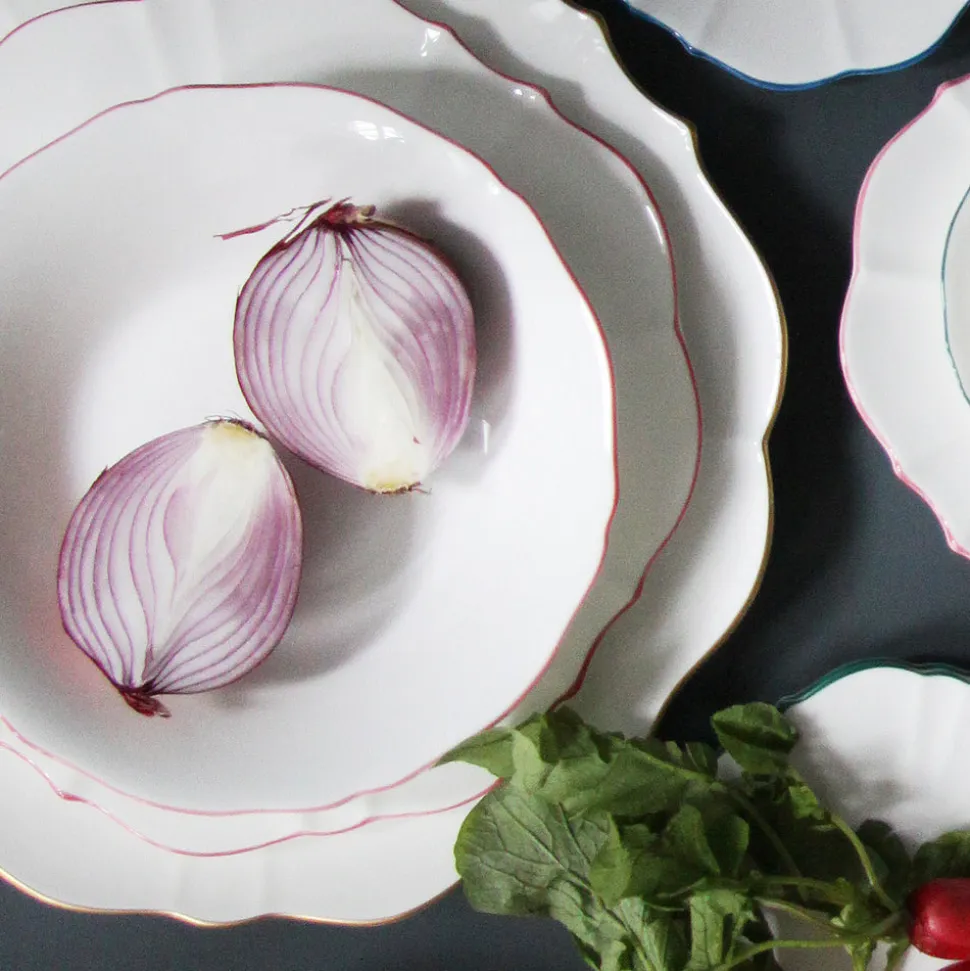 Amelie Roseate Set of 2, Soup / Pasta Bowl