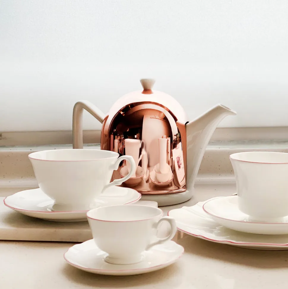 Amelie Roseate Tea Cup & Saucer