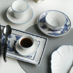 Amelie Royal Blue Set of 2, Fruit, Nut & Rice Bowls
