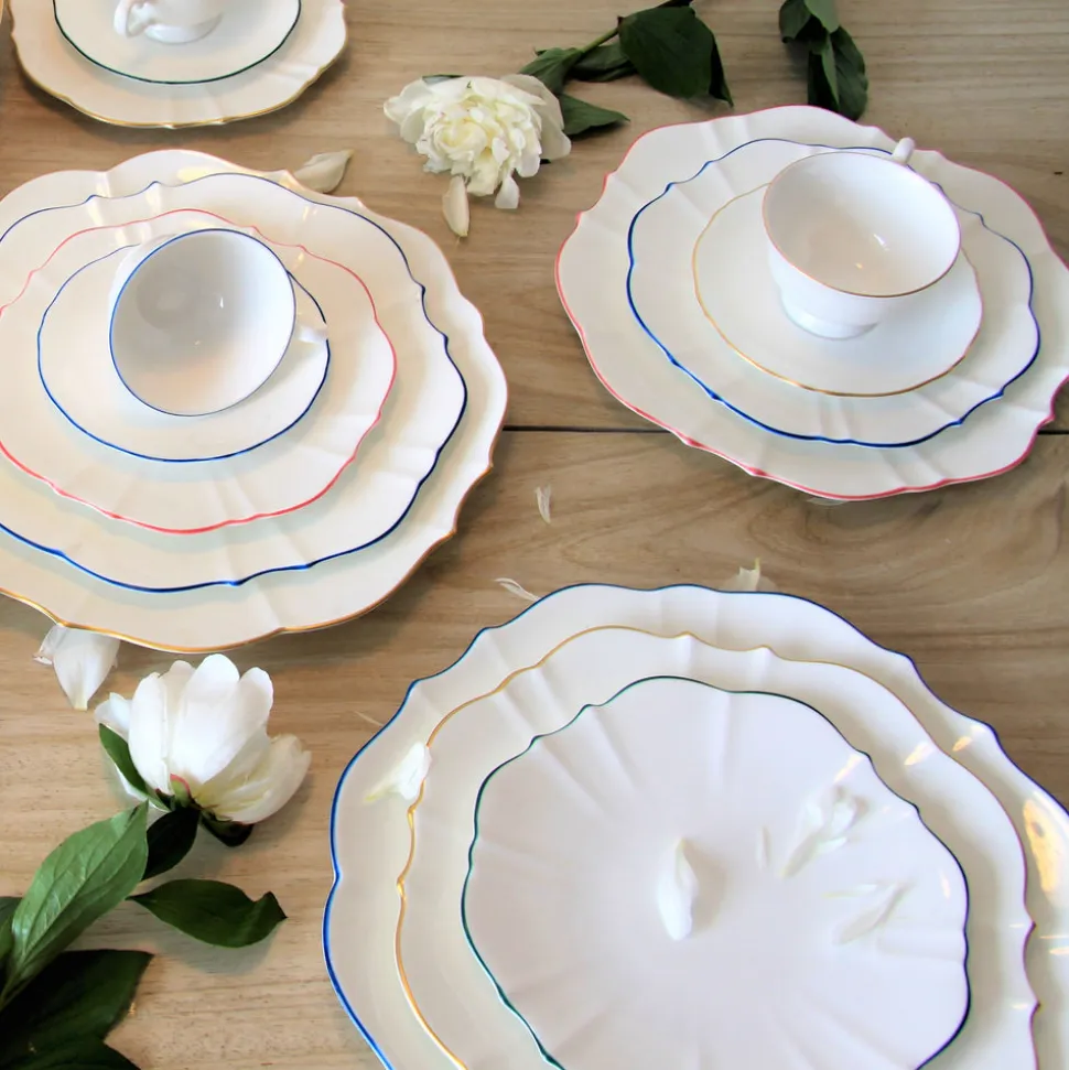Amelie Royal Blue Tea Cup & Saucer