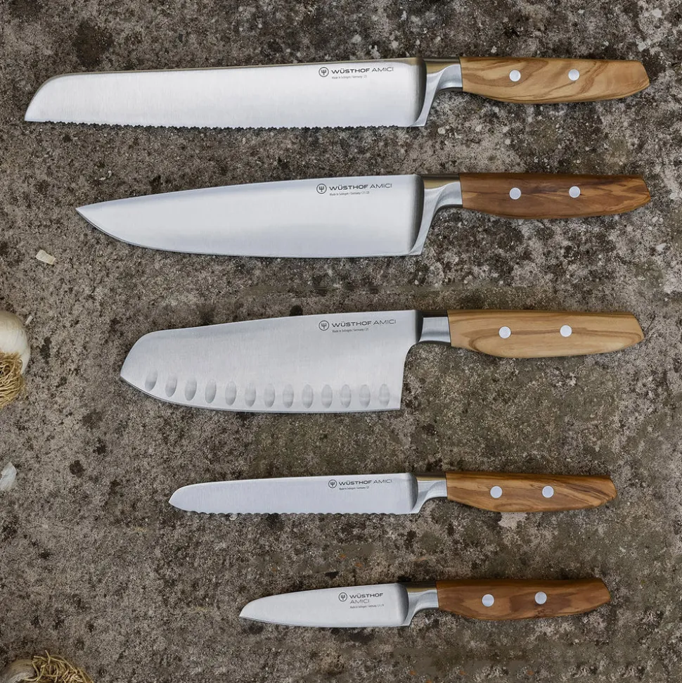 Amici Knife Block Set, Set of 6