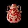 Amphora Vase in Wine & Baby Pink