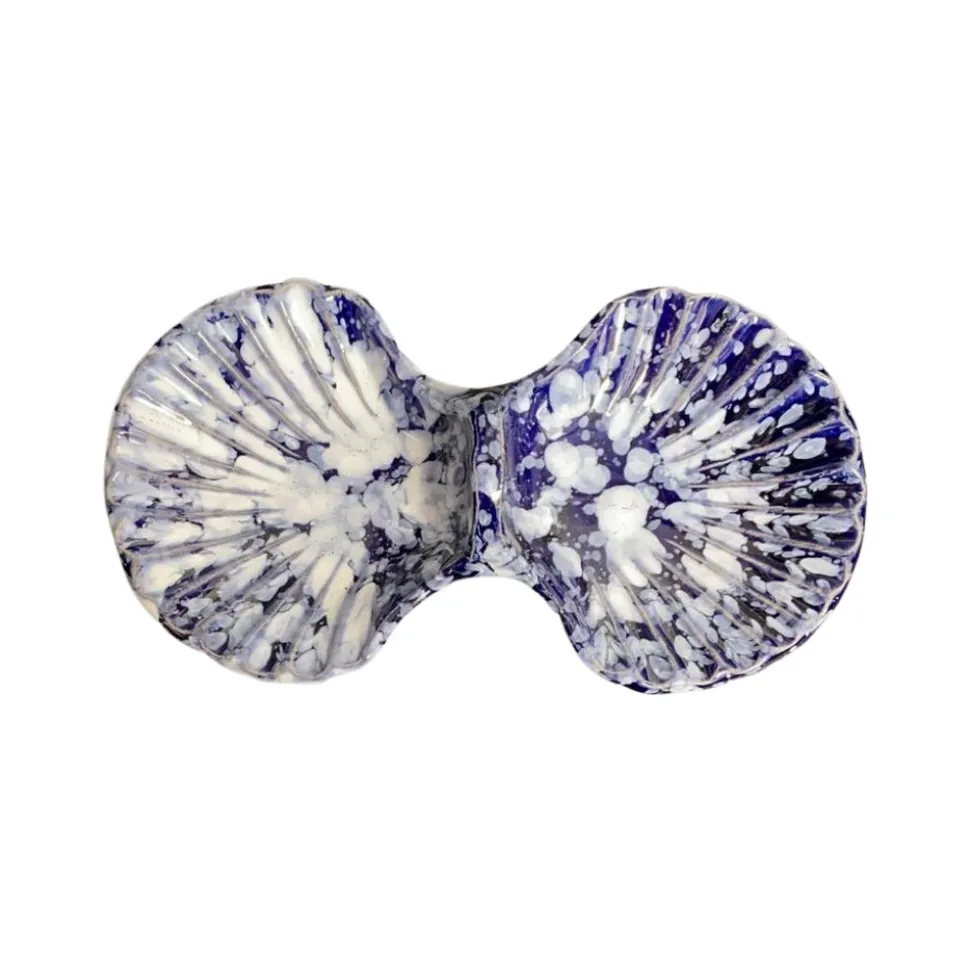 Anais Double Concha Cobalt