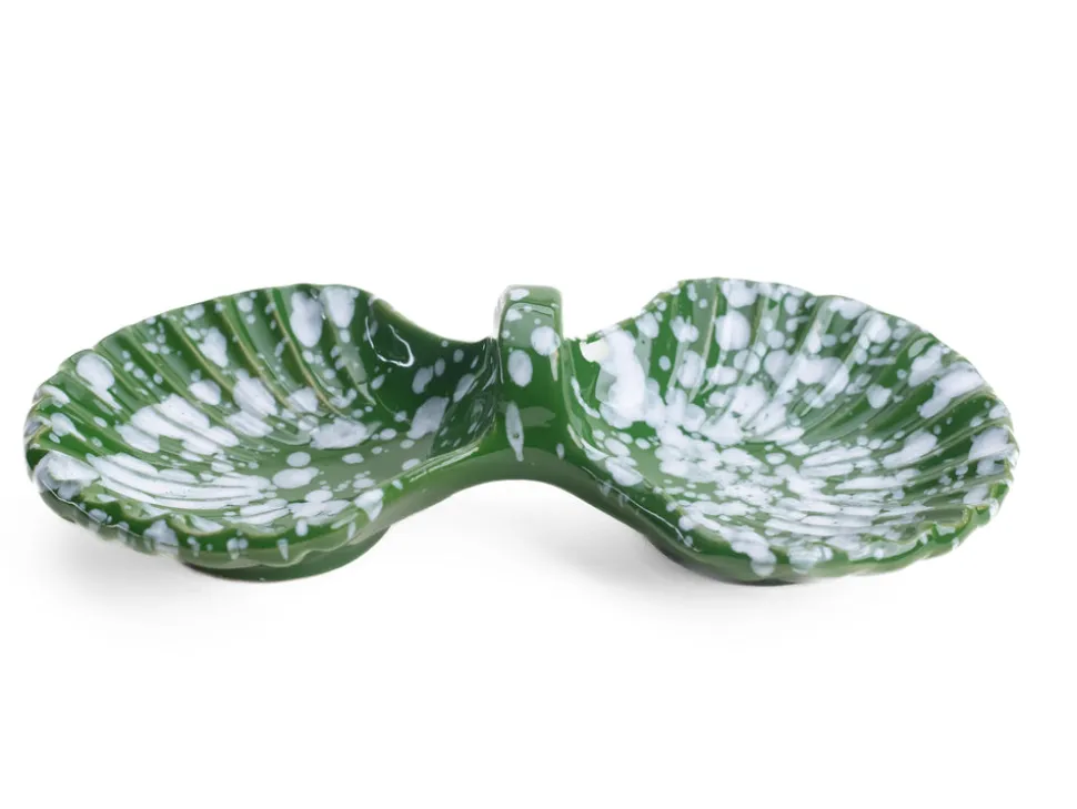 Anais Double Concha Green