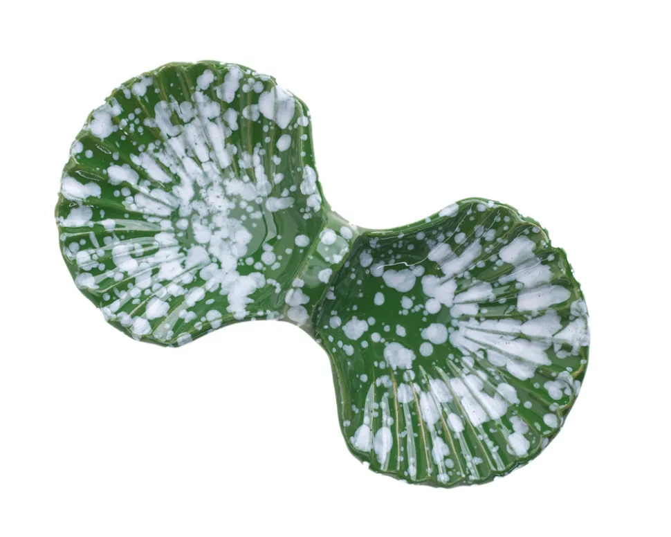 Anais Double Concha Green