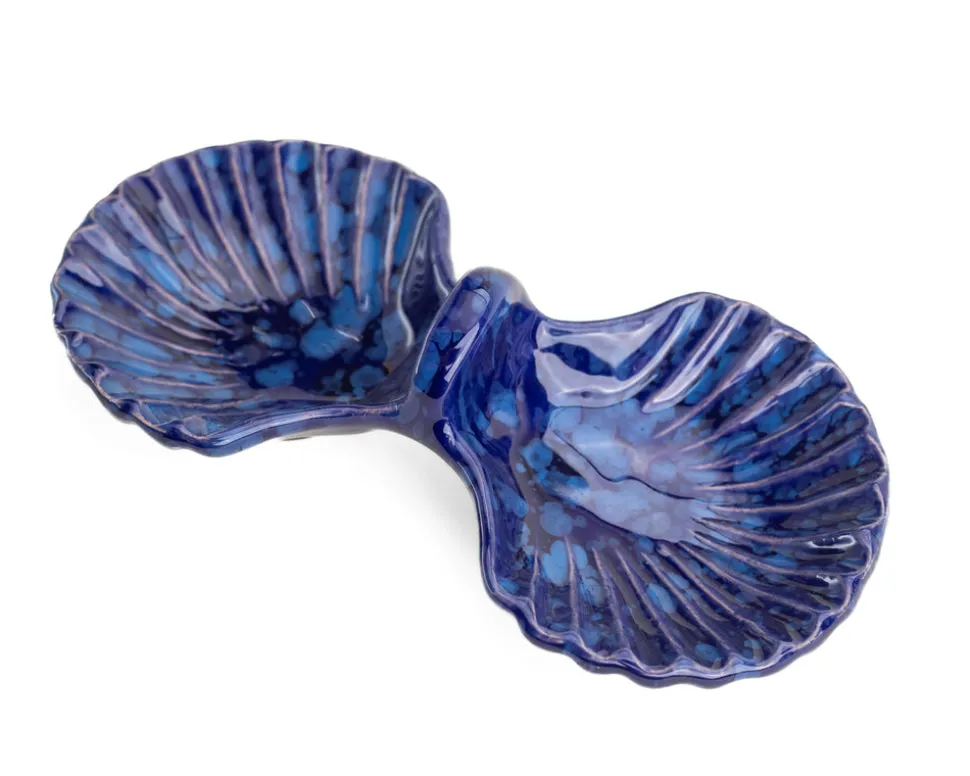 Anais Double Concha Tonal Blue
