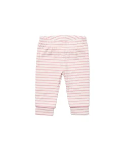 Andy Baby Legging in Dusty Rose Mini Stripe