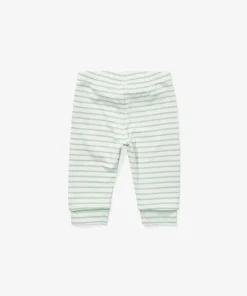 Andy Baby Legging in Dusty Seafoam Mini Stripe
