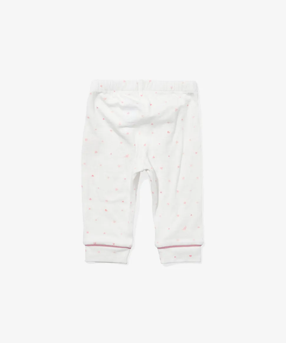Andy Baby Legging in Rose Hearts