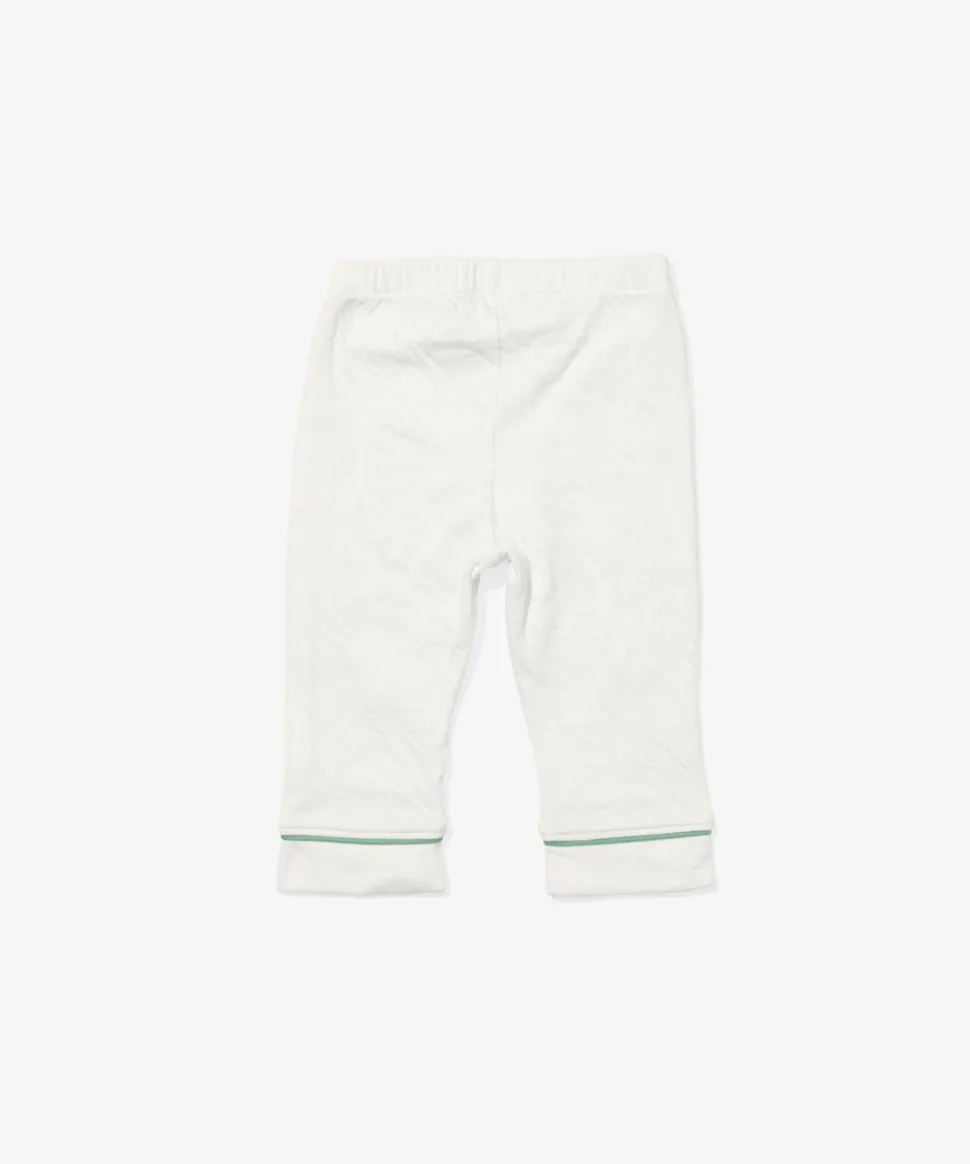 Andy Baby Legging in Seafoam Piping