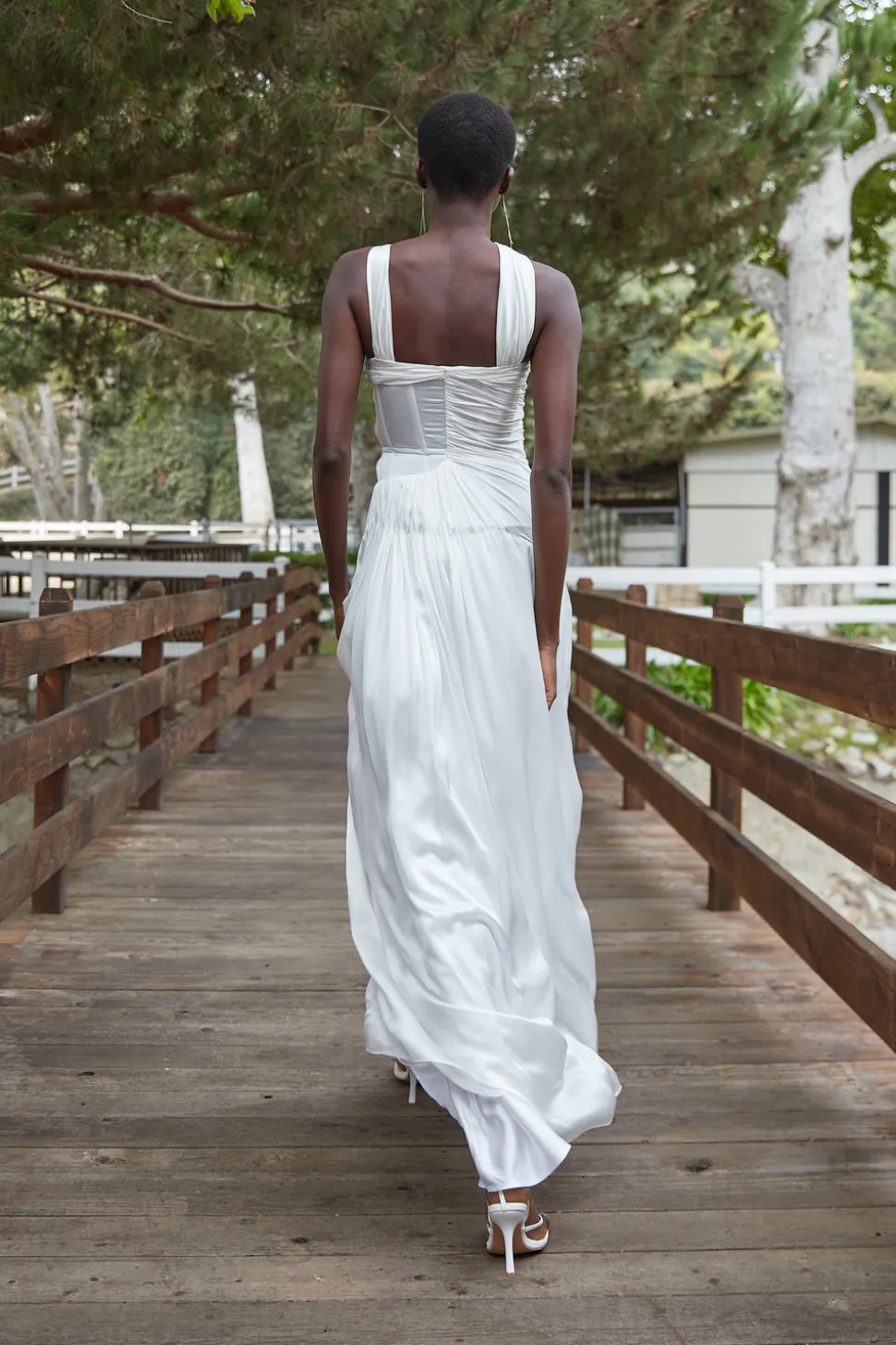 Angel Draped Gown