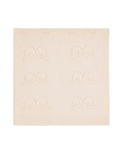 Angel Wing Cashmere Blanket in Pink