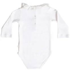 Angel Wing Ruffle Collar Onesie