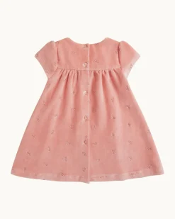 Angel Wing Velour Dress