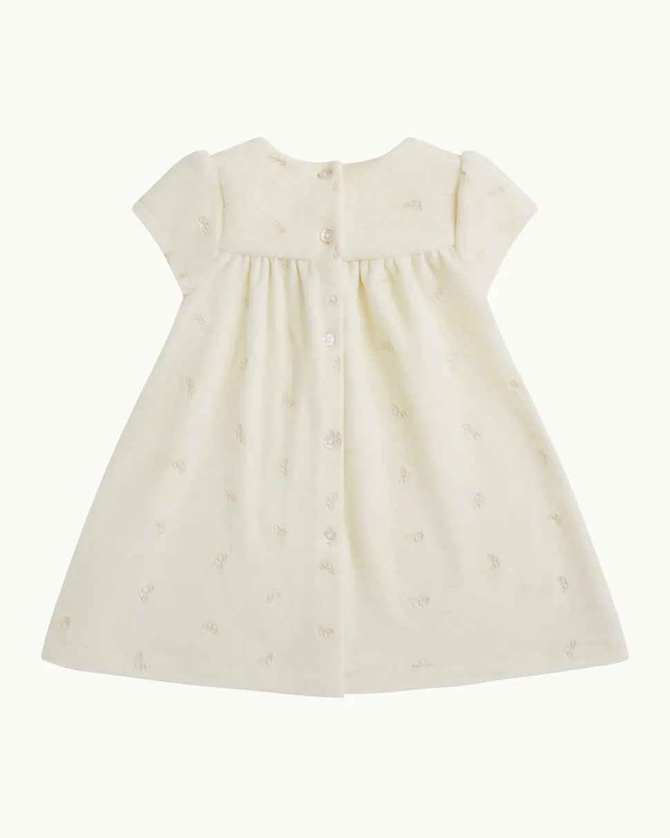 Angel Wing Velour Dress