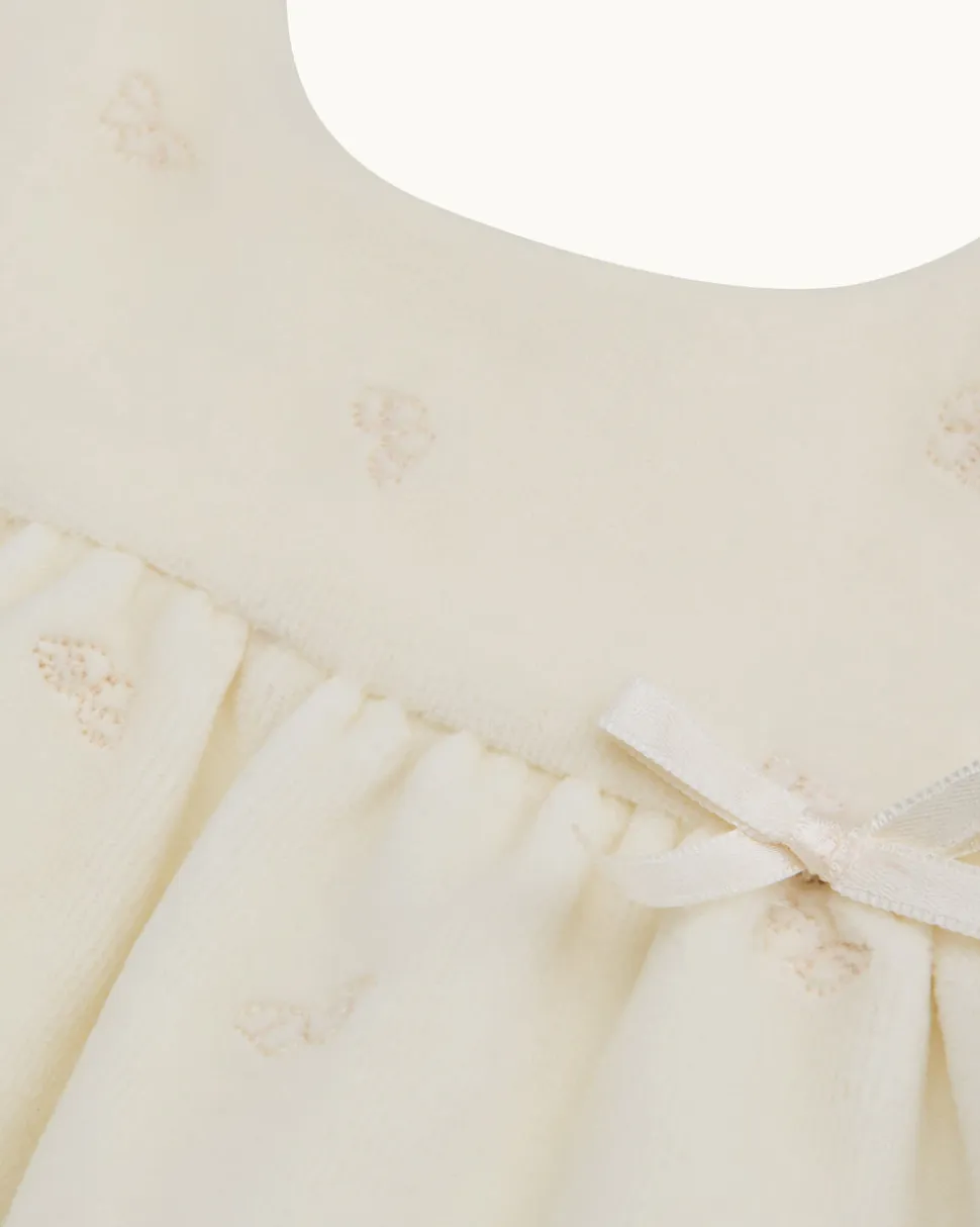 Angel Wing Velour Dress