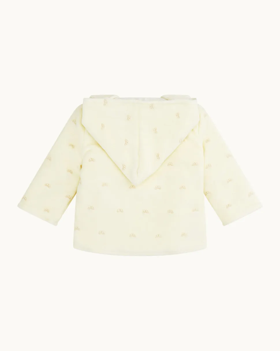 Angel Wing Velour Pram Jacket