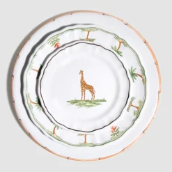 Animaux de la Savane Dessert/Side Plate, Monkey