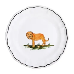 Animaux de la Savane Dessert/Side Plate, Lion