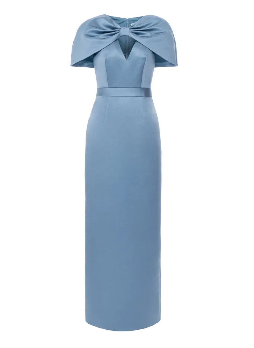 Anita Dress Pale Blue Duchesse