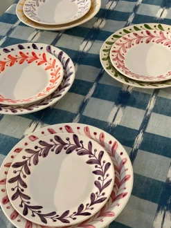 Anna Coral Dessert Plate