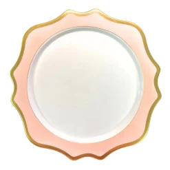 Anna's Palette Charger in Dusty Rose