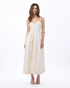 Annette Dress in Ivory