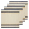 Antibes Napkin in Natural & Blue, Set of 4