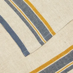 Antibes Napkin in Natural & Blue, Set of 4