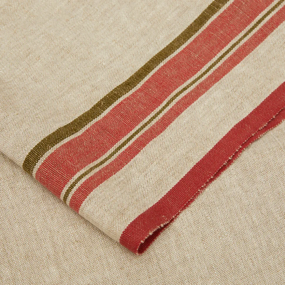 Antibes 20x72 Runner in Natural & Sherbert