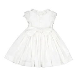 Antoinette Ceremony White Smocked Girl Dress