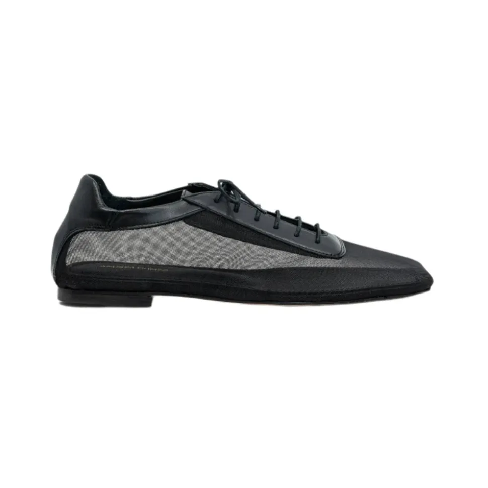 Antonia Clear Mesh Black