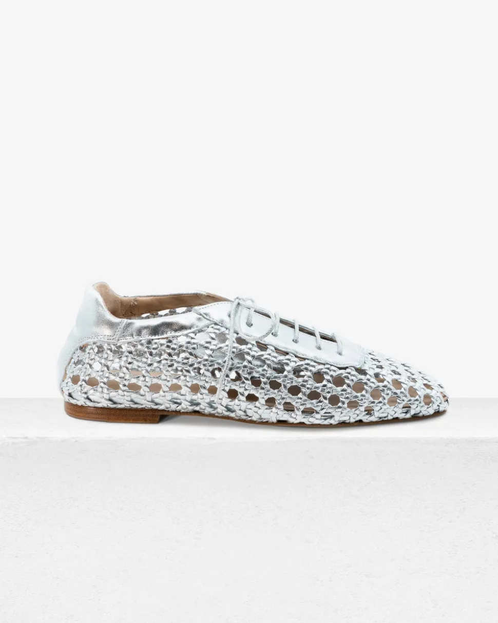 Antonia Flat in Leather
