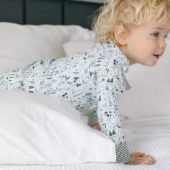 Apres Ski Two-Piece Kids Henley Pajamas