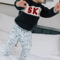 Apres Ski Two-Piece Kids Henley Pajamas