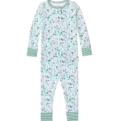 Apres Ski Two-Piece Kids Henley Pajamas