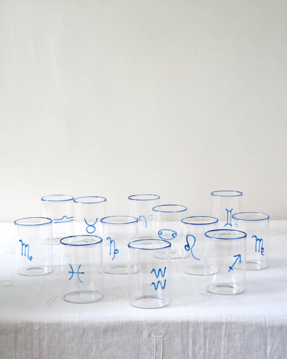 Aquarius Lowball Glass