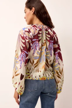 Arabella Blouse in Tranquility