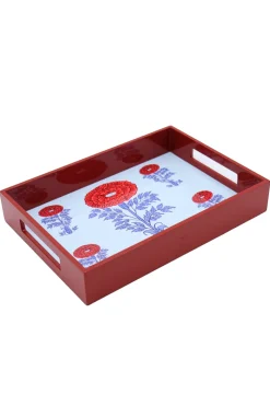 Araminta Lacquerware Rectangular Tray