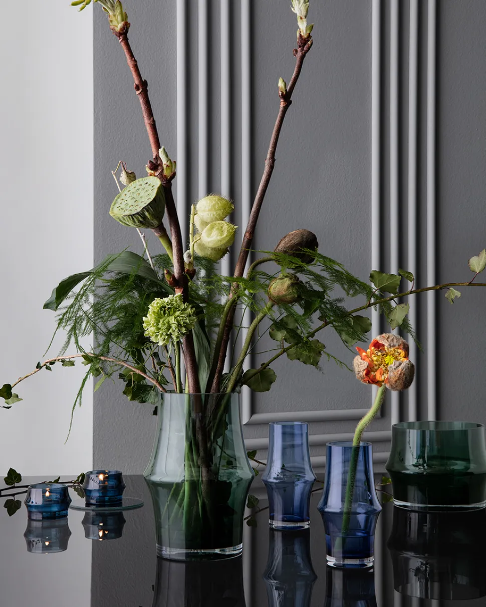 ARC Vase in Dark Green