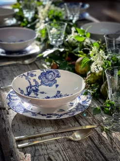 Arcadia Coupe Soup Bowl Blue