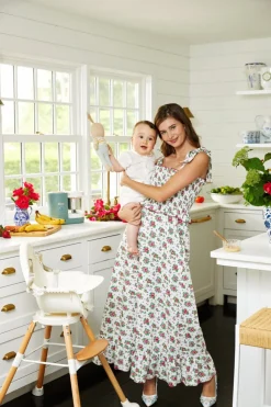 Aria Floral Smocked Dress